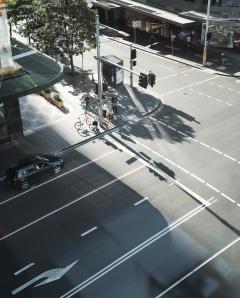 Photo of empty street by Kate Trifo on Unsplash