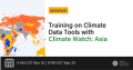 WRI training on climate data tools