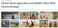 Climate Smart Agriculture and USAID's 2022-2030 Climate Strategy