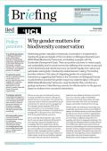 Why gender matters for biodiversity_IIED