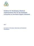 Guidance for Developing a National Implementation Plan for the Stockholm Convention on Persistent Organic Pollutants