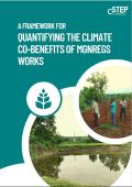 A Framework for Quantifying the Climate Co-benefits of MGNREGS Works