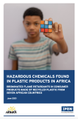 Home Hazardous Chemicals Found in Plastic Products in Africa