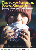 Throwaway Packaging, Forever Chemicals: European wide survey of PFAS in disposable food packaging and tableware