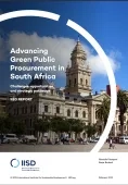 Advancing Green Public procurement 