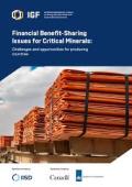 Financial Benefit-Sharing Issues for Critical Minerals