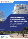 Enhancing international private cliamate finance