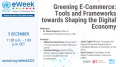 Greening E-Commerce: Tools and Frameworks towards Shaping the Digital Economy information