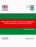 Governance for Green Growth in Bangladesh_Policies, Institutions, and Political Economy