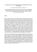 Hu_The spatial exposure of China's infrastructure system to flooding risks in the context of climate change