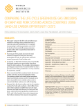 Cover_of_Comparing_the_Life_Cycle_Greenhouse_Gas_Emissions_of_Dairy_and_Pork_Systems_WRI