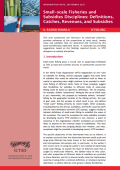Small-scale Fisheries and Subsidies Disciplines_Definitions, Catches, Revenues, and Subsidies
