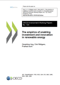 The Empirics of Enabling Investment and Innovation in Renewable Energy Cover Photo